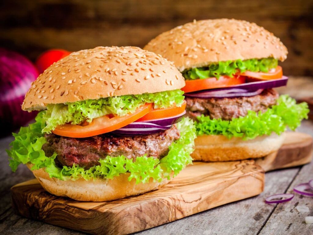 Bulk Beef Burgers